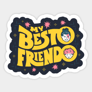 My Besto Friendo Sticker